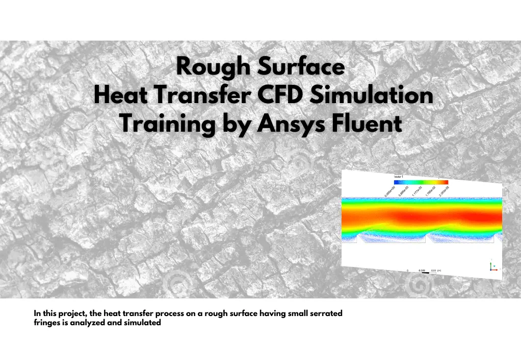 Rough Surface Heat Transfer CFD Simulation, Training