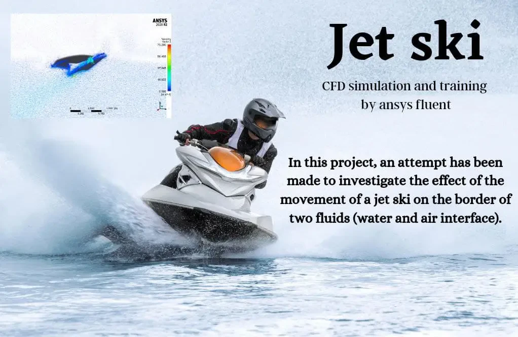 Jet Ski CFD Simulation (Two-Phase Flow Study), ANSYS Fluent Training