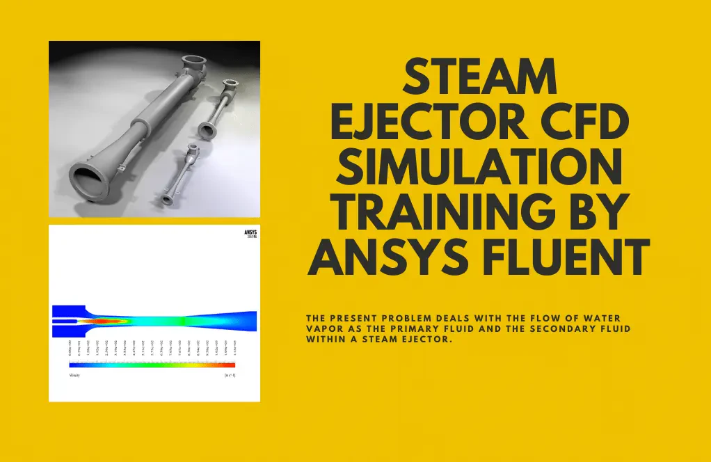 Steam Ejector ANSYS Fluent CFD Simulation Tutorial