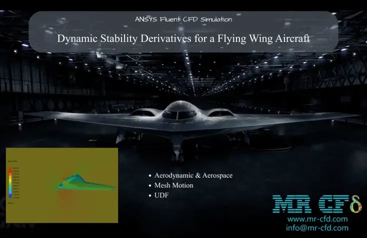 Dynamic Stability Derivatives for a Flying Wing (RQ-170)