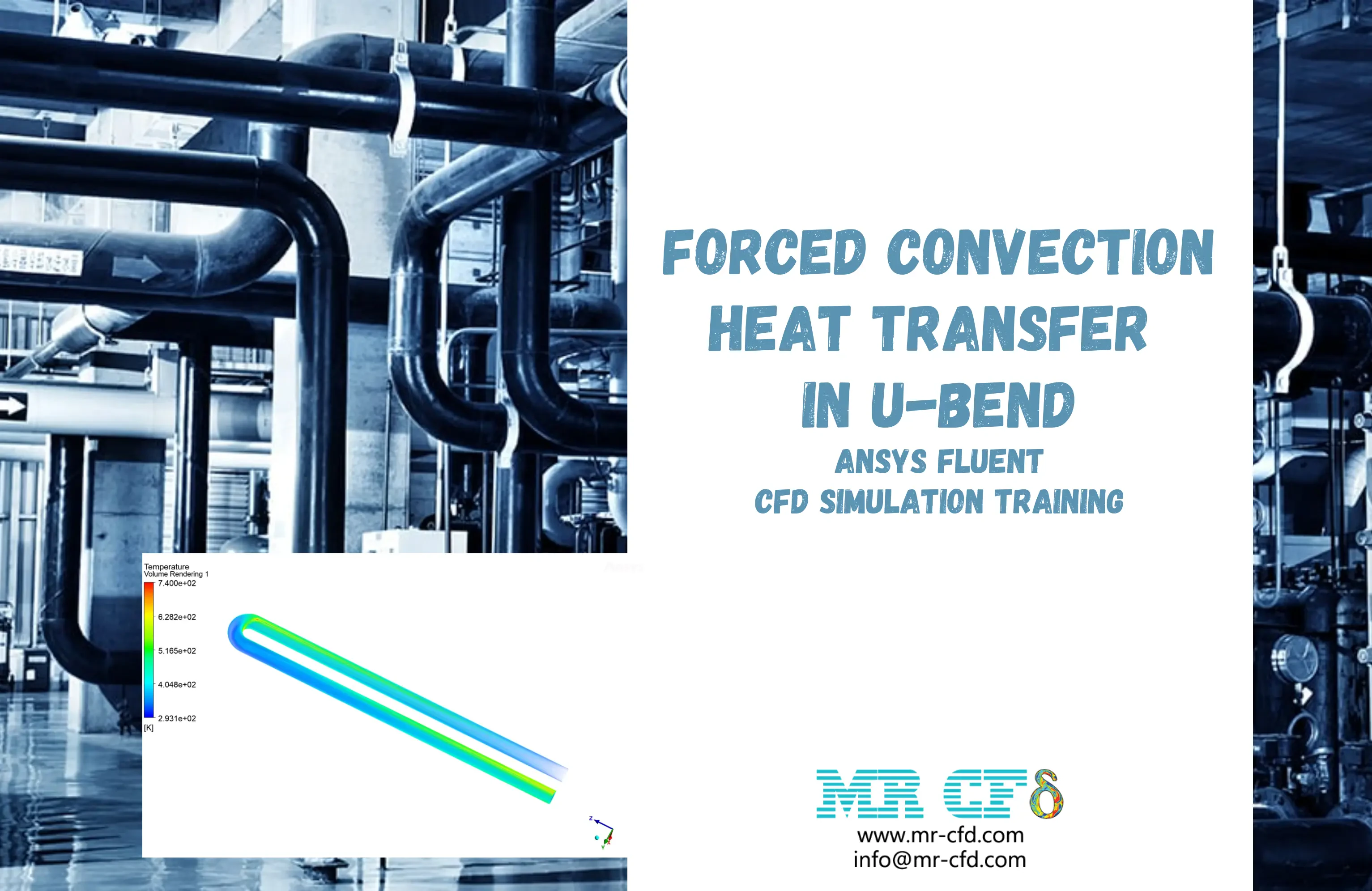 Forced Convection Heat Transfer in U-Bend, Tutorial