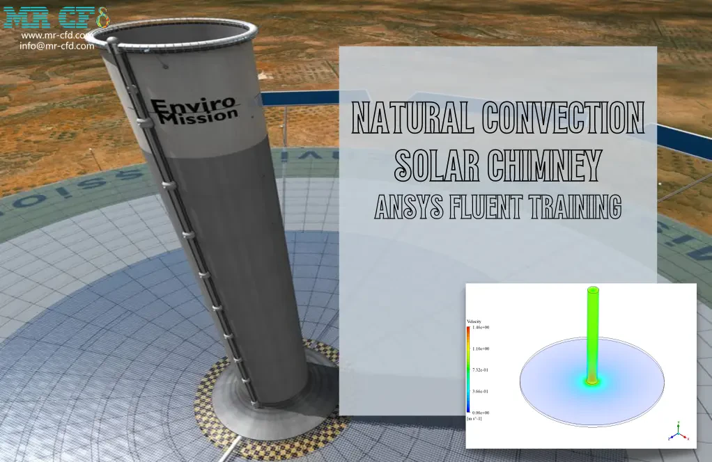 Natural Convection Solar Chimney, ANSYS Fluent Training