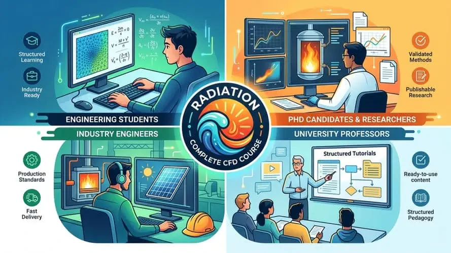 Who Should Enroll in This Radiation Comprehensive CFD Training Course