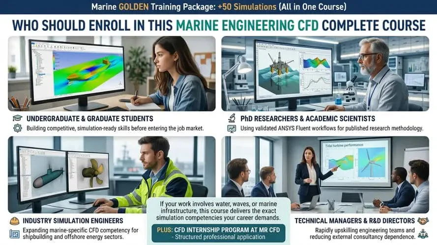 Who Should Enroll in This Marine Engineering CFD Complete Course