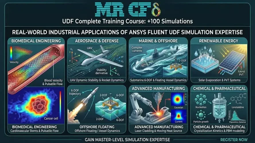 Real-World Industrial Applications of ANSYS Fluent UDF Simulation Expertise