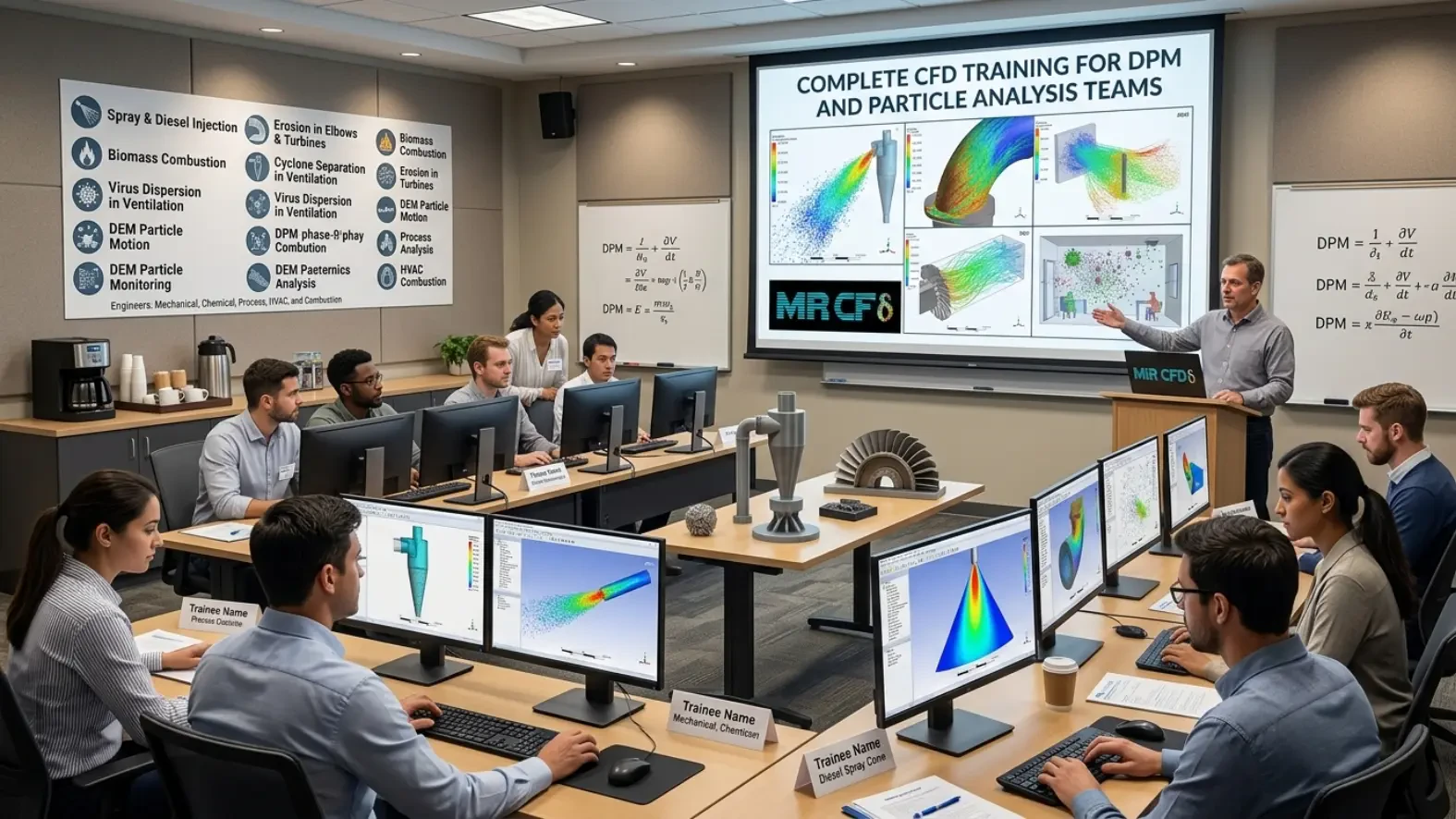 Complete CFD Training for DPM and Particle Analysis Teams