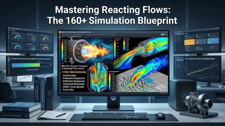 Complete Species Transport and Reacting Flow CFD Course