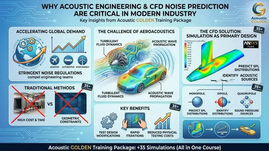 Why Acoustic Engineering and CFD Noise Prediction Are Critical Disciplines in Modern Industry