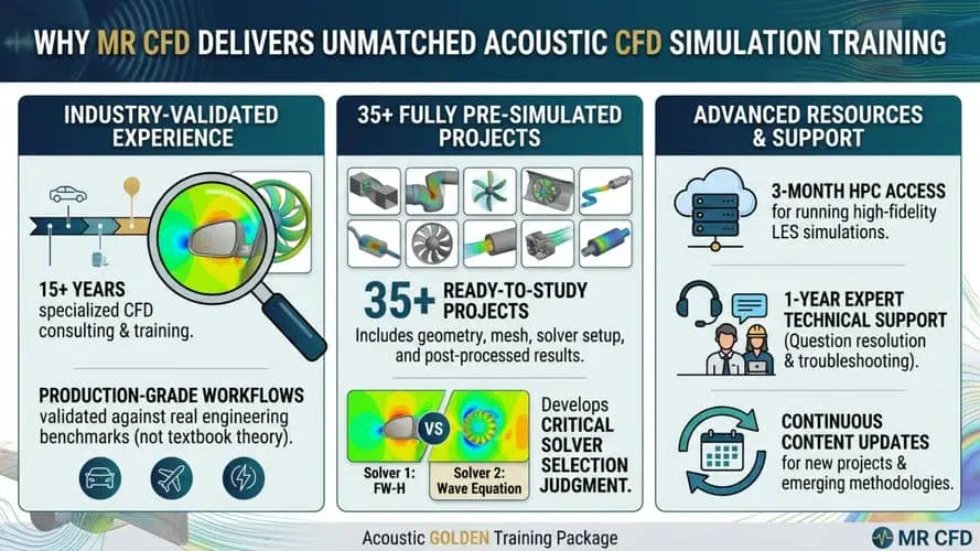 Enroll in the Acoustic CFD Complete Course and Build Engineering Simulation Mastery