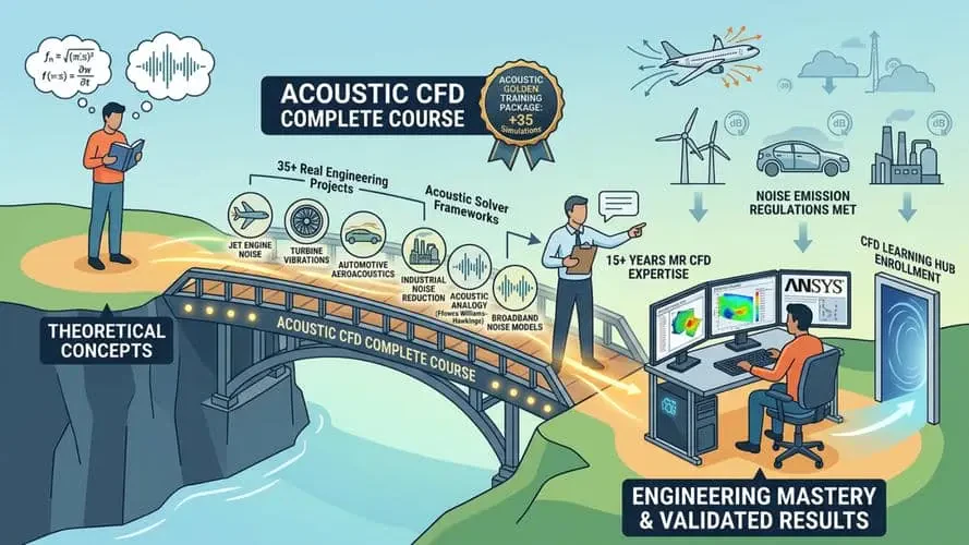 Enroll in the Acoustic CFD Complete Course and Build Engineering Simulation Mastery