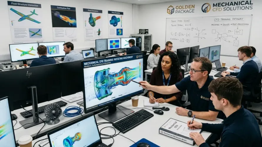 Complete Mechanical CFD Training for Companies, Universities, and Engineering Teams