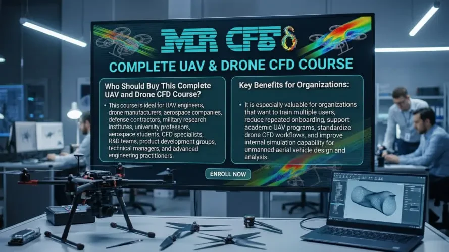 Complete CFD Training for UAV, Drone, and Defense Engineering Teams