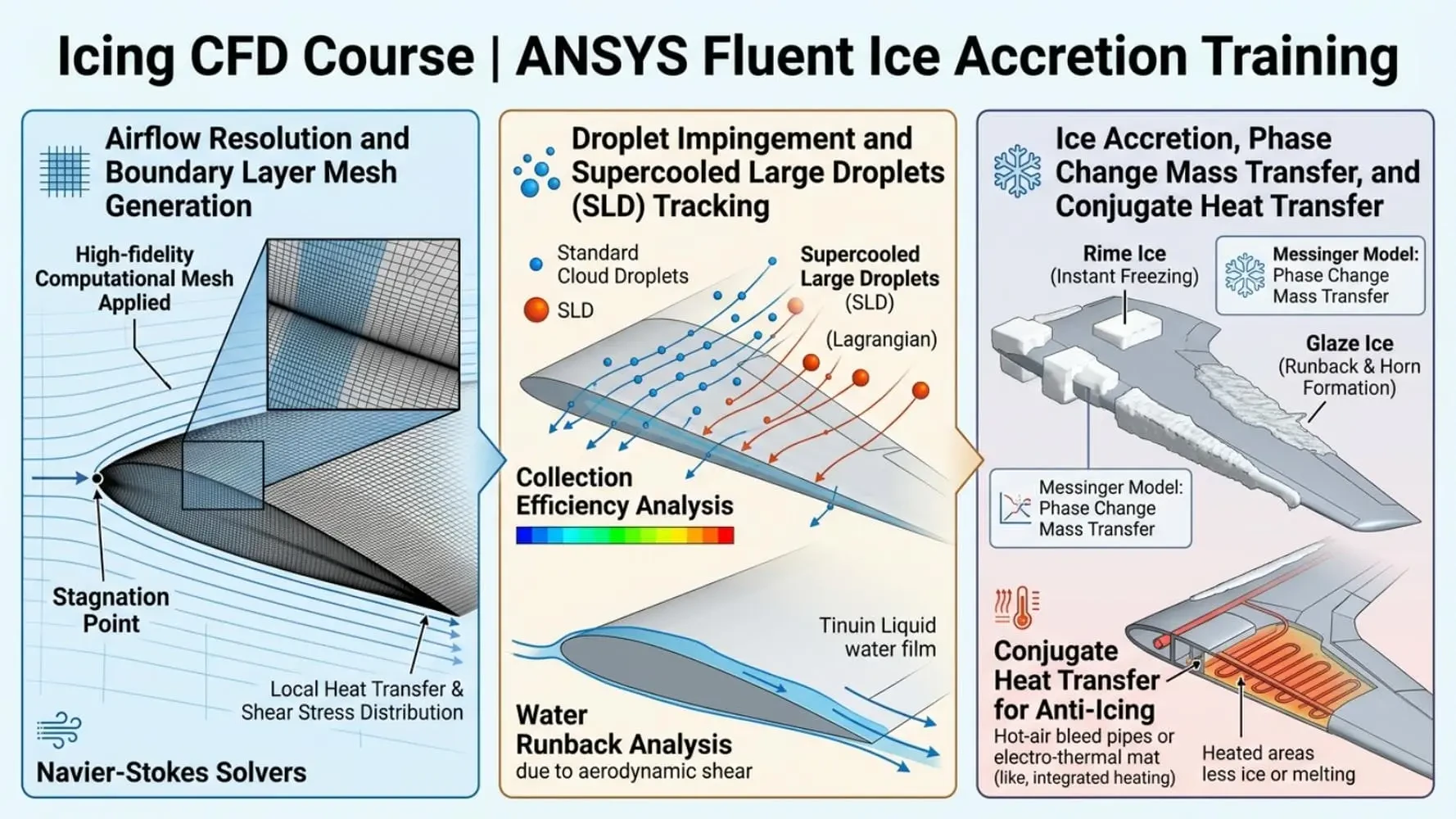 Comprehensive Course Modules & Simulated Icing Projects