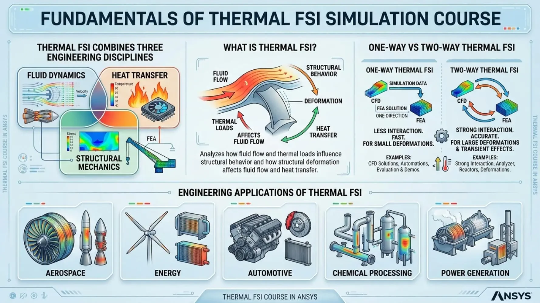 Fundamentals of Thermal FSI Simulation Course