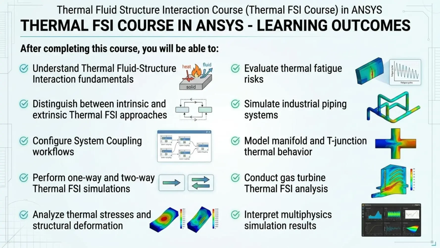 Fundamentals of Thermal FSI Simulation Course