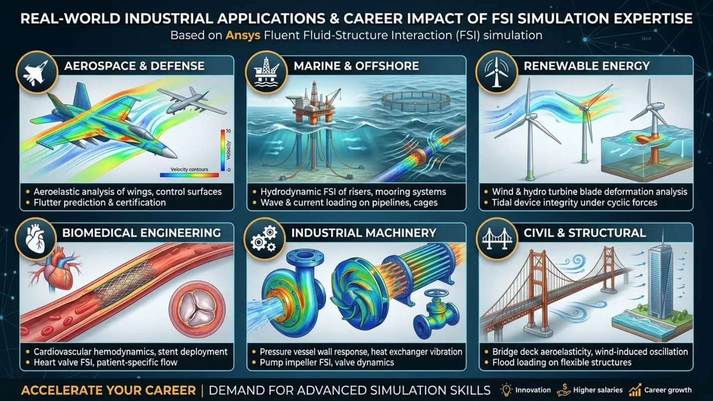 Real-World Industrial Applications & Career Impact of FSI Simulation Expertise