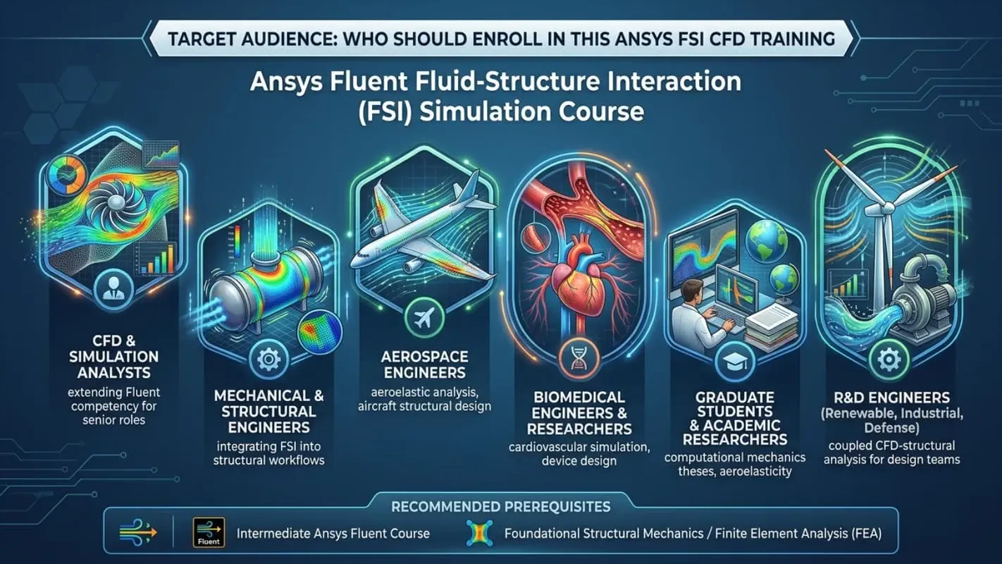 Target Audience: Who Should Enroll in This Ansys FSI CFD Training
