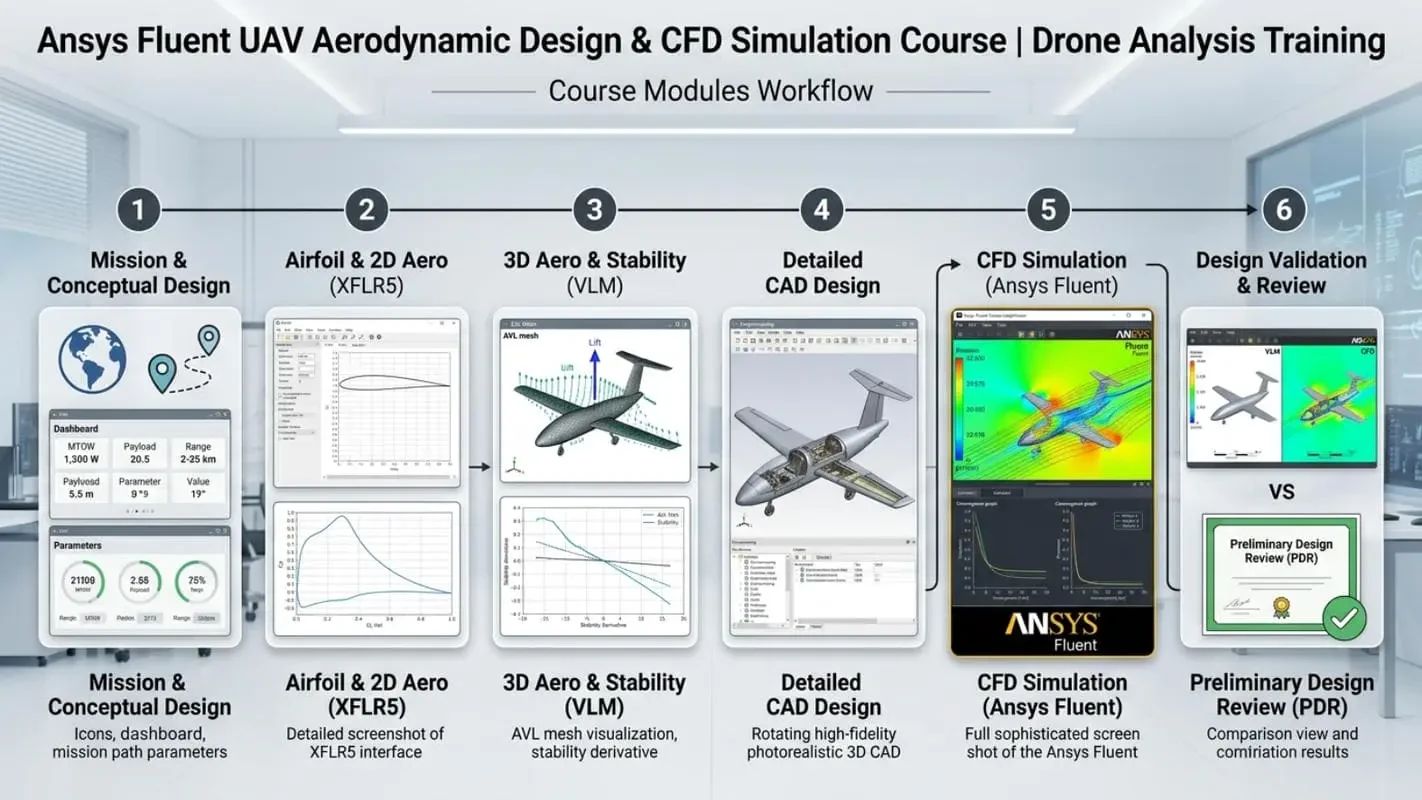 Comprehensive UAV Design Simulation Projects & Engineering Milestones