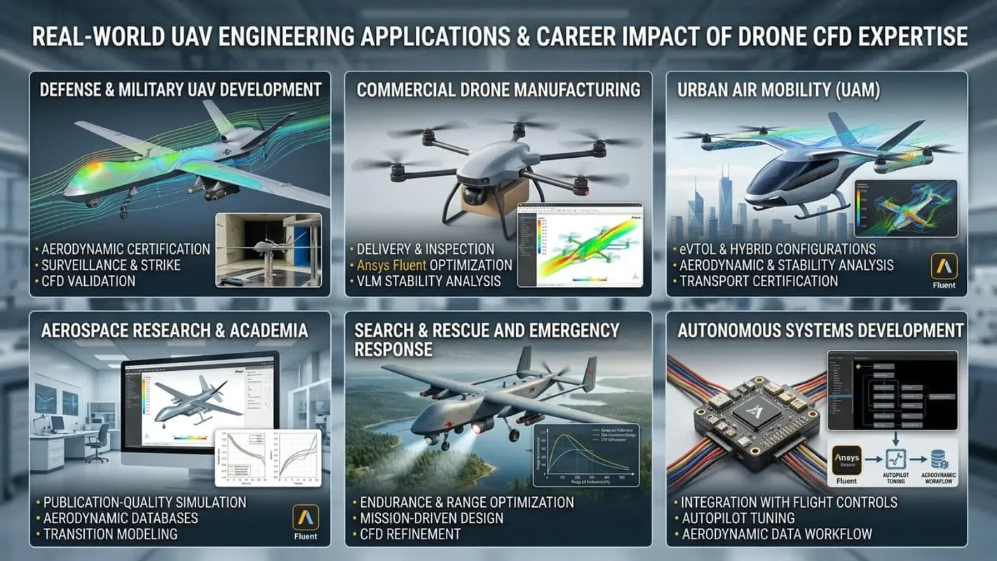 Target Audience: Who Should Enroll in This UAV Aerodynamic Design and CFD Training