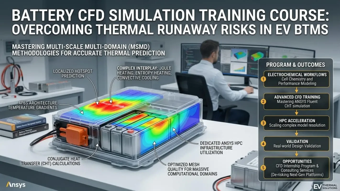 Overcoming Thermal Runaway Risks in EV Battery Thermal Management System Simulation