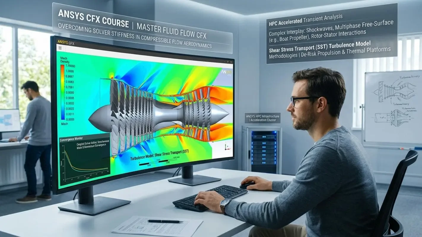 Overcoming Solver Stiffness in Fluid Flow CFX & Compressible Flow Aerodynamics