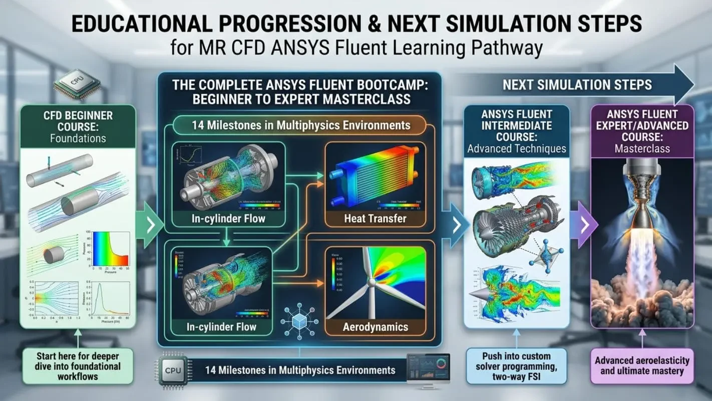 ANSYS Fluent Bootcamp Full Course Educational Progression & Next Simulation Steps