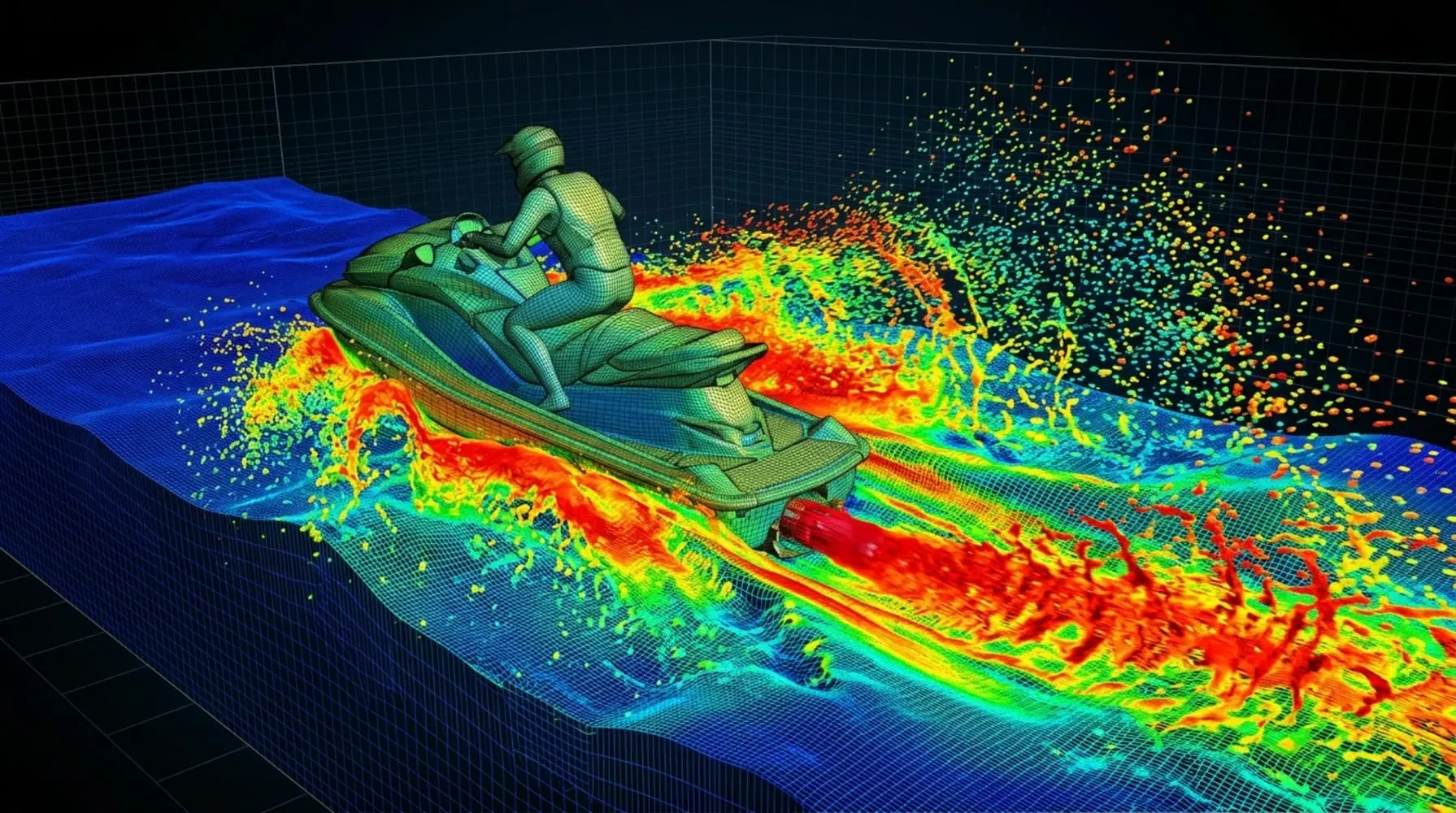 Jet Ski: 2-Phase Flow