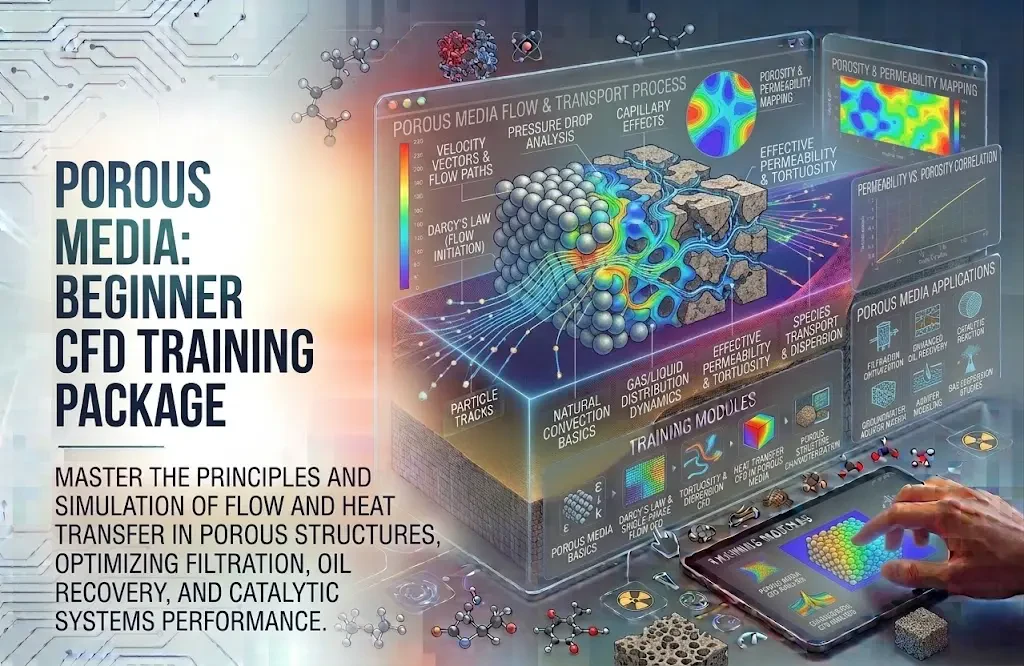 Porous Media: Beginner CFD Training Package