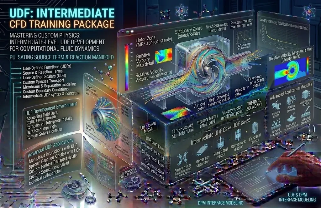 UDF: Intermediate CFD Training Package