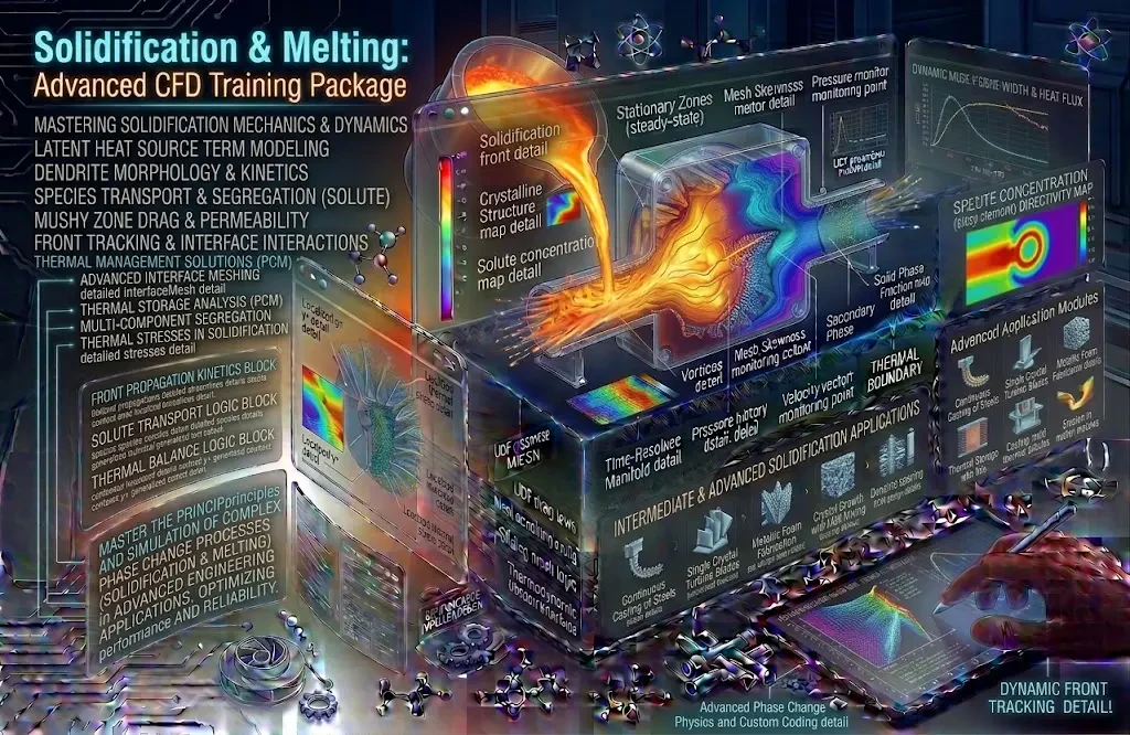 Solidification & Melting: Advanced CFD Training Package