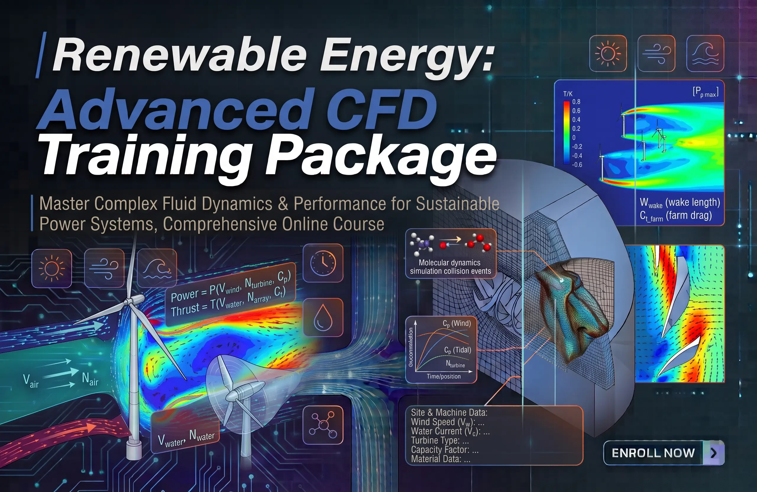 Renewable Energy: Advanced CFD Training Package