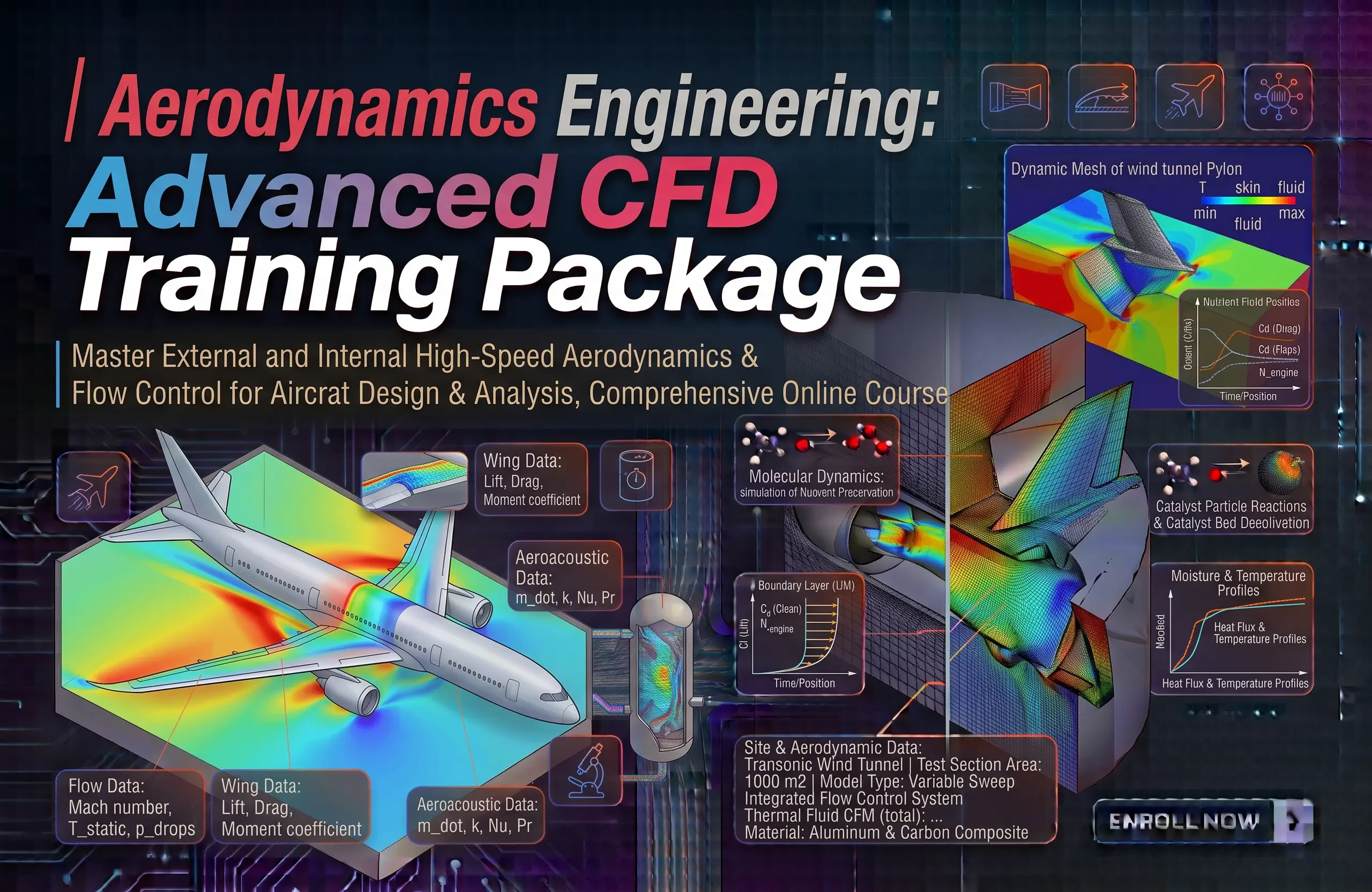 Aerodynamics Engineering: Advanced CFD Training Package