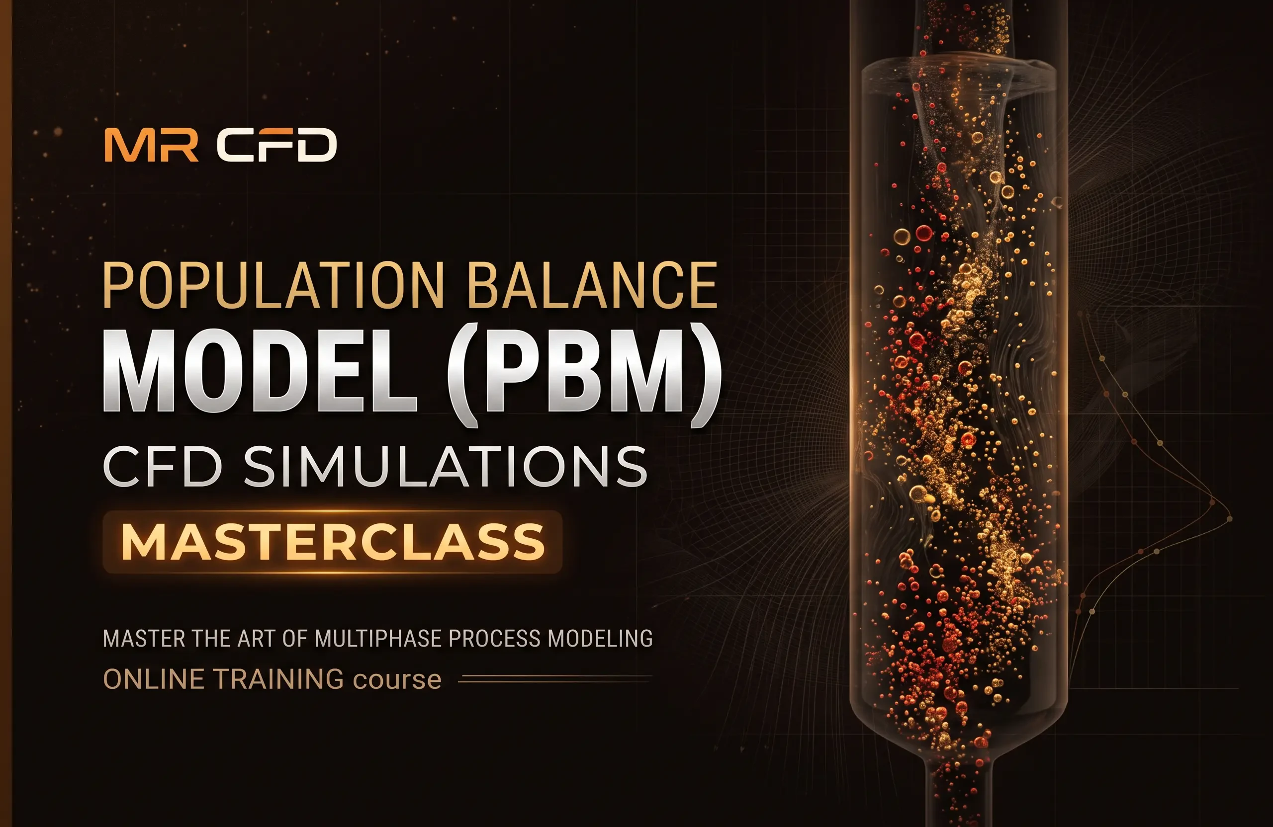 Population Balance Model (PBM): CFD Simulations Masterclass