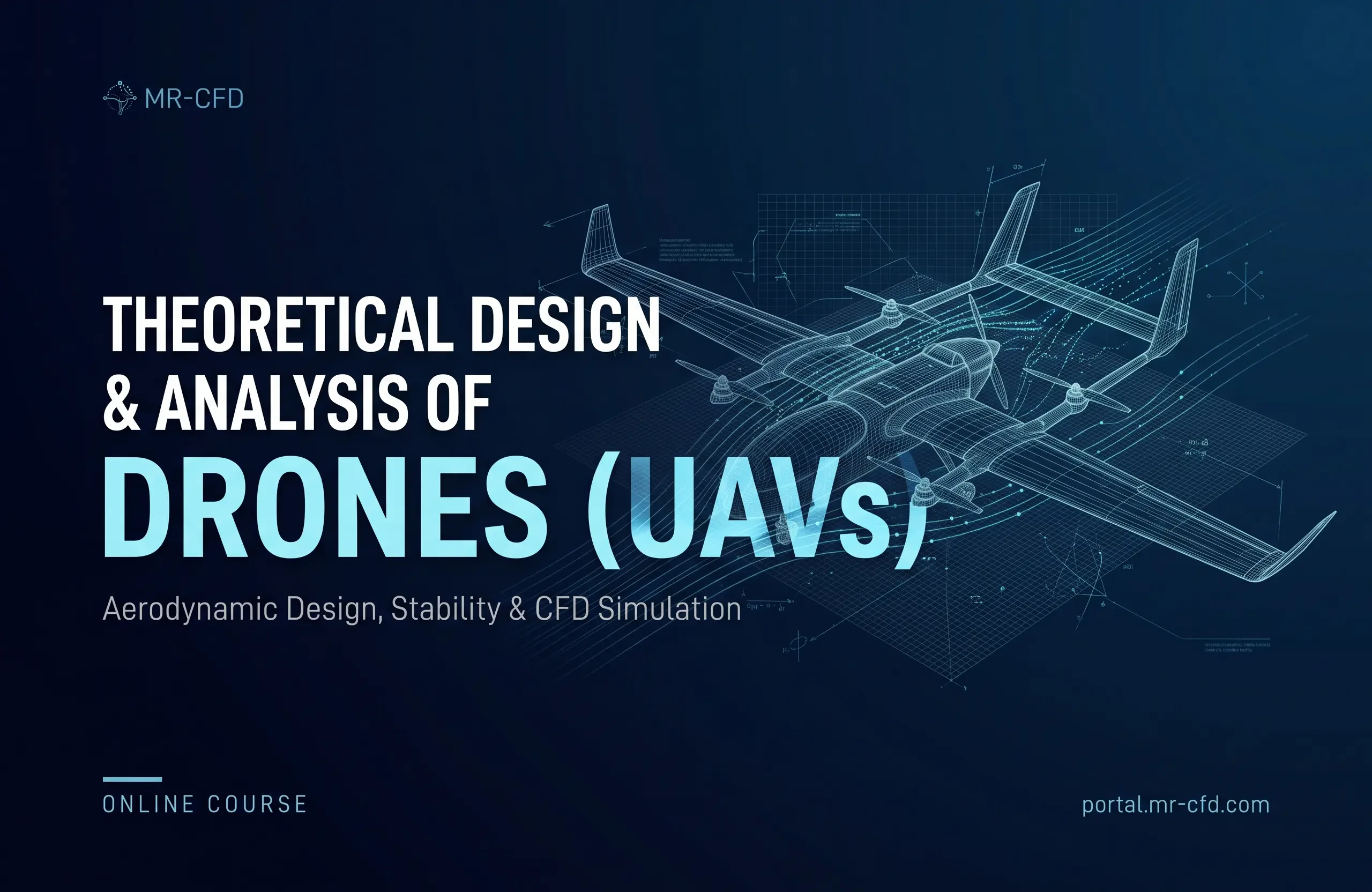 Drone (UAV) Aerodynamic Design | Drone CFD Simulation Course