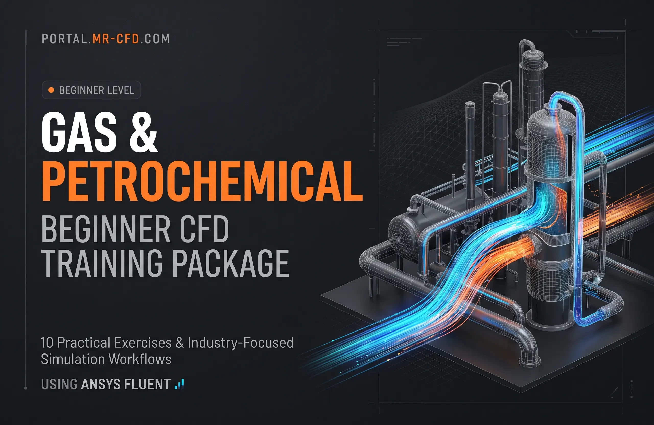 Gas & Petrochemical: Beginner CFD Training Package