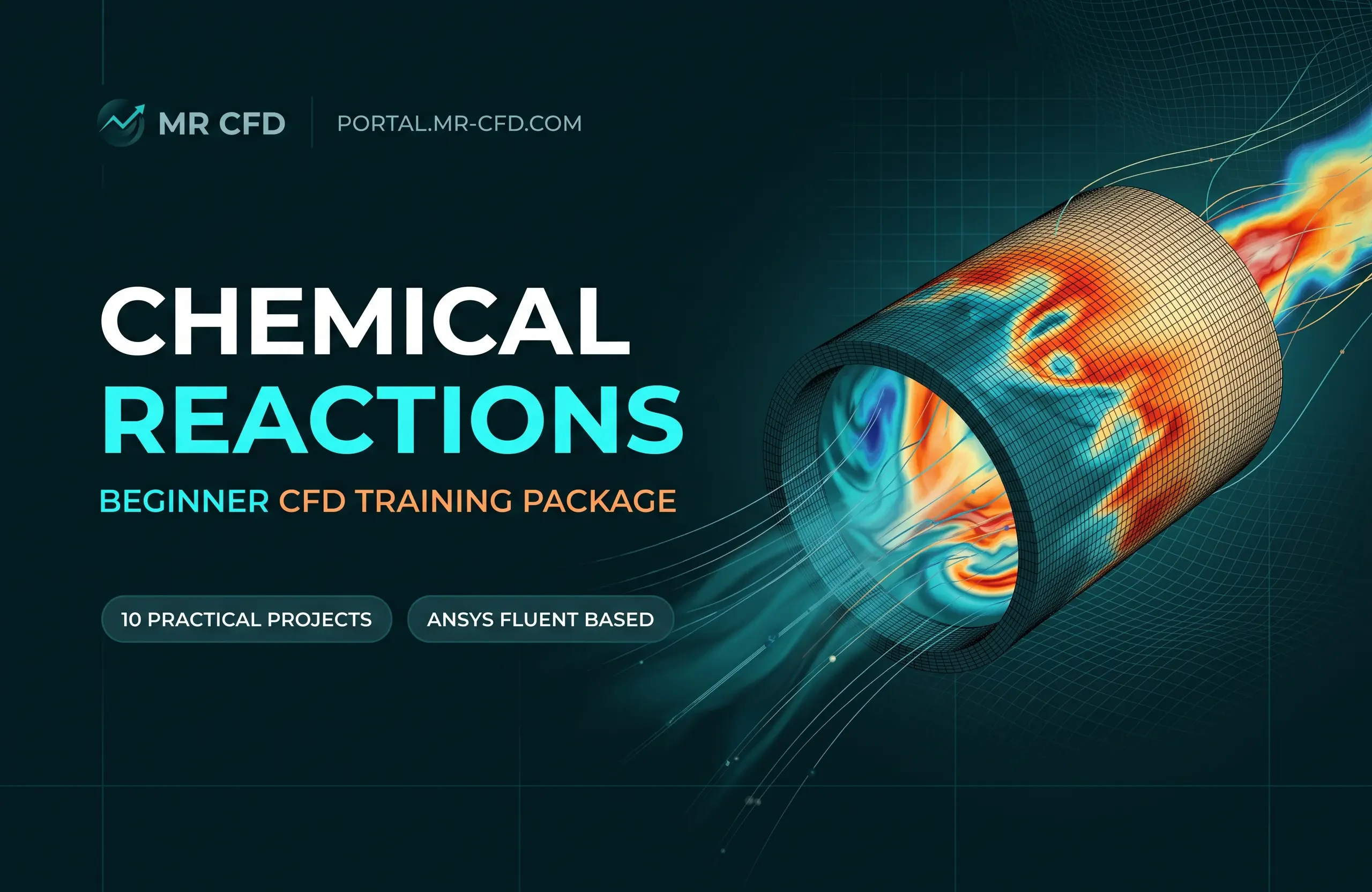 Chemical Reactions: Beginner CFD Training Package