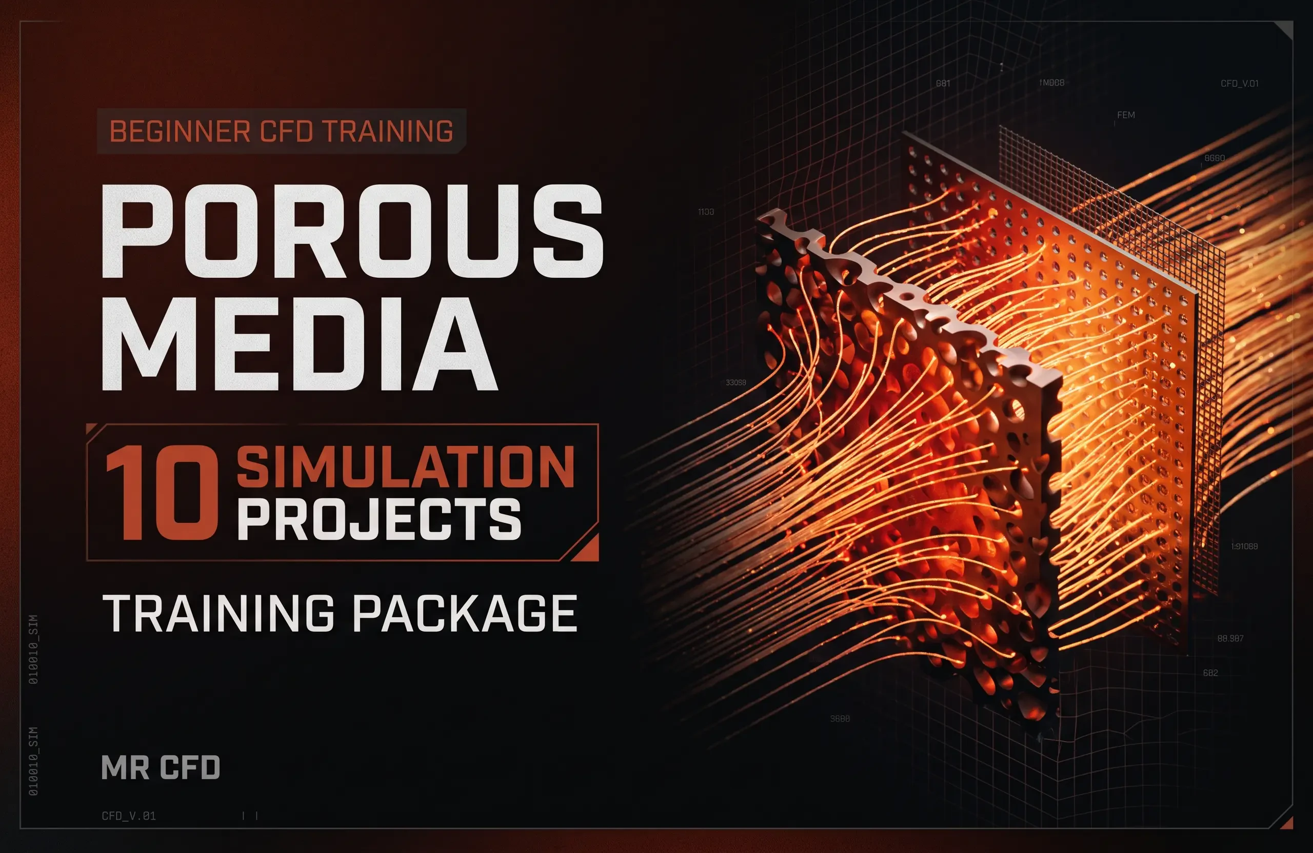 Porous Media: Beginner CFD Training Package