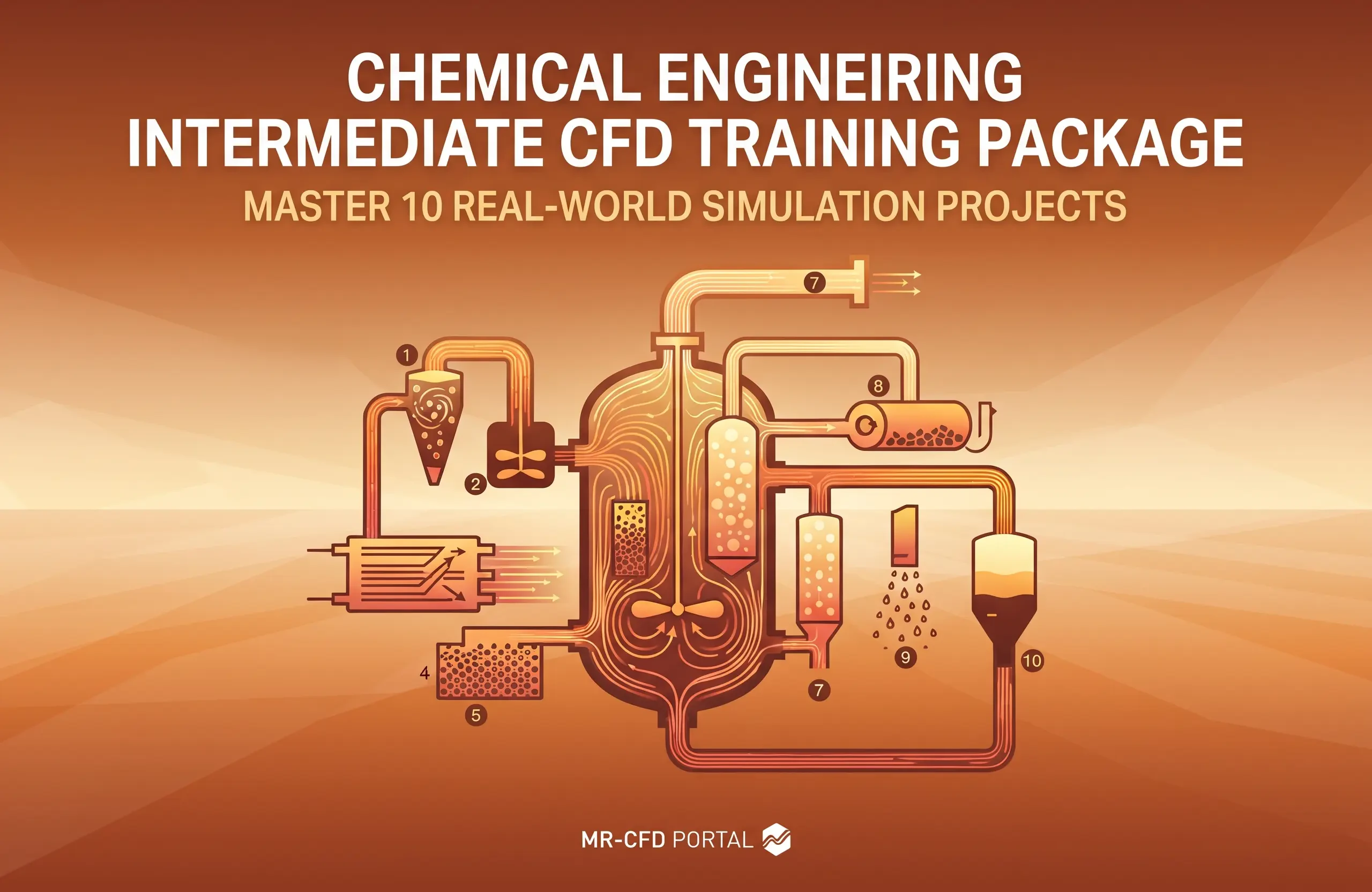 Chemical Engineering: Intermediate CFD Training Package