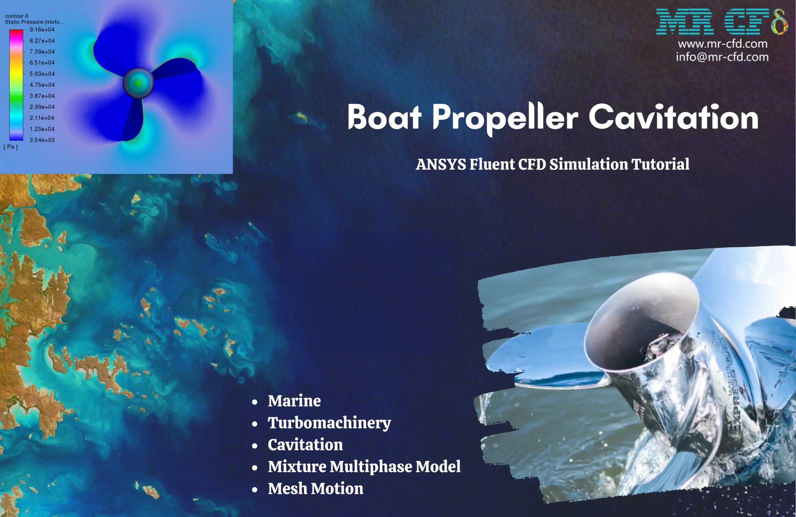 Boat Propeller Cavitation