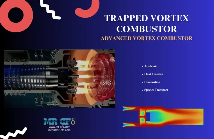 Trapped Vortex Combustor, CFD Simulation