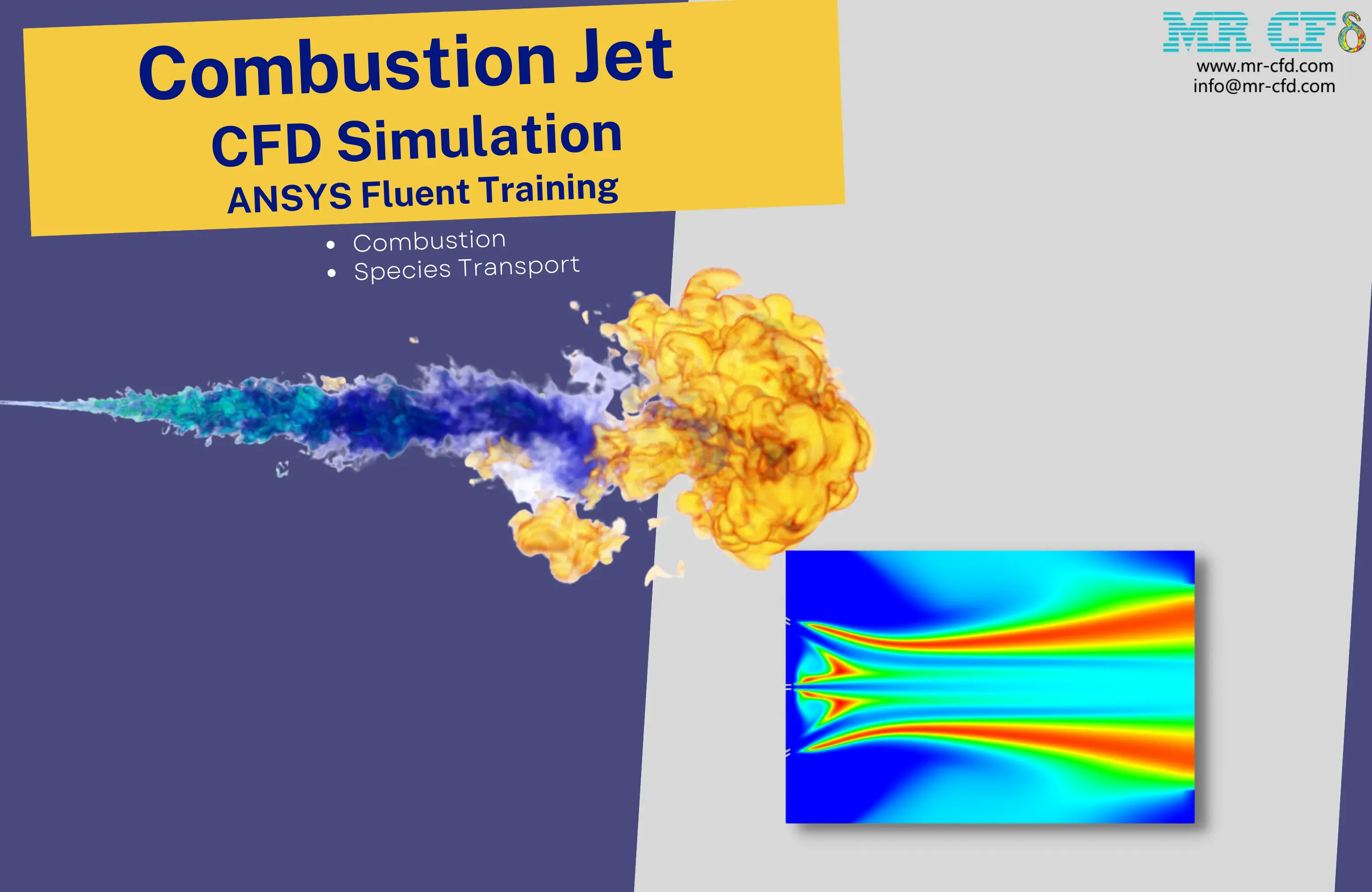 Jet Combustion CFD Simulation by ANSYS Fluent