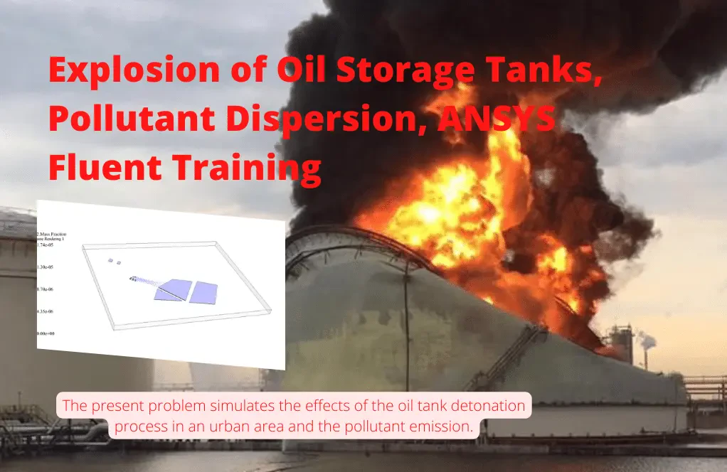 Explosion and Pollutant Dispersion of Oil Storage Tank