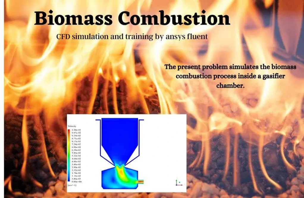 Biomass Combustion CFD Simulation, ANSYS Fluent Training