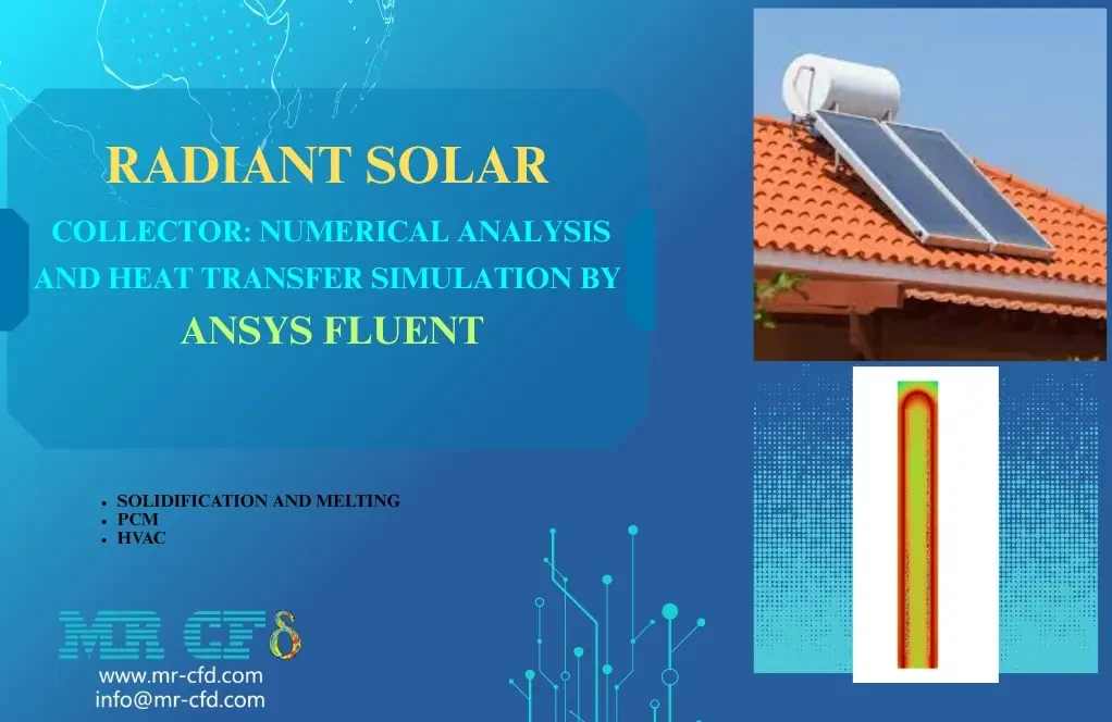 Radiant Solar Collector Applying PCM: Numerical Analysis and Heat Transfer CFD Simulation by ANSYS Fluent