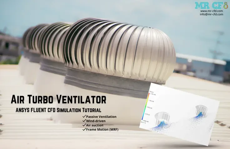 Turbo Ventilator, ANSYS Fluent CFD Simulation Tutorial