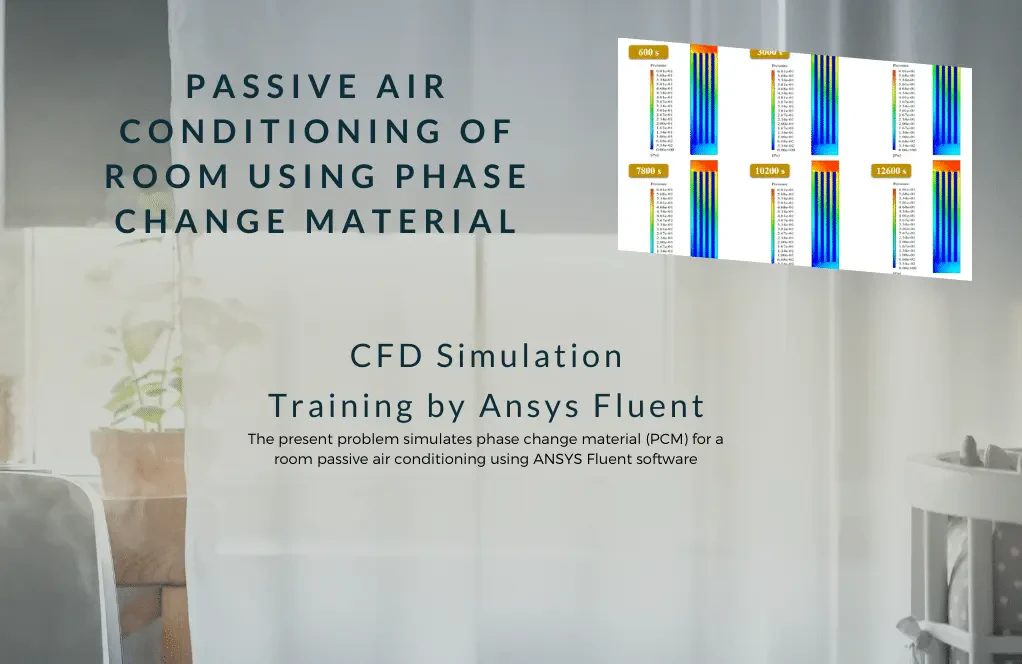 Air Conditioning with PCM CFD Simulation