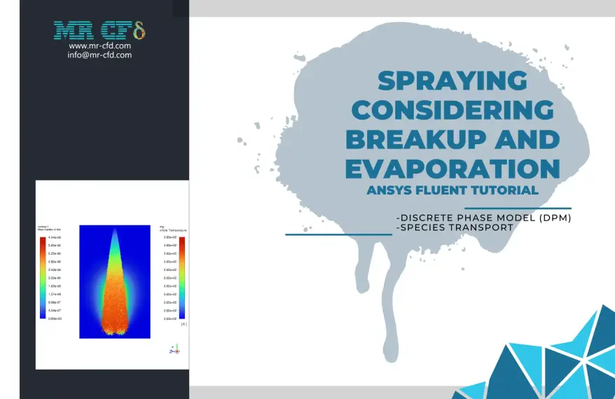 Water Spraying Considering Breakup and Evaporation