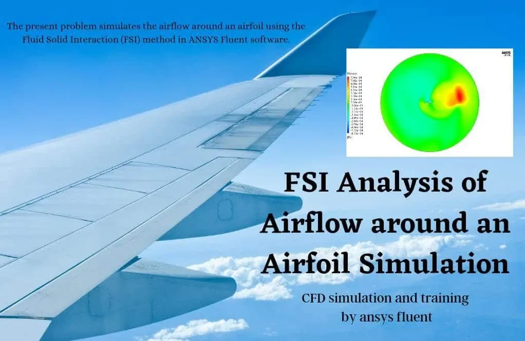 FSI Analysis of Airflow around an Airfoil Vibration