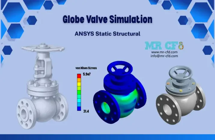 ANSYS STRUCTURAL: Globe Valve Static Simulation