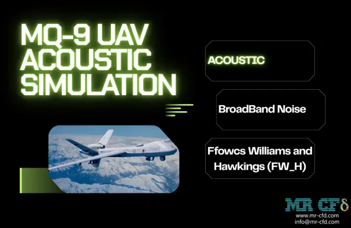MQ-9 UAV Acoustic Analysis: CFD Simulation by Ansys Fluent
